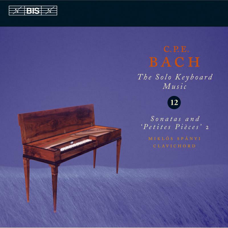 Picture of Miklos Spanyi - CPE Bach: The Solo Keyboard Music, Vol 12 - Sonatas and 'Petites Pi?ces' 2 /Sp?nyi