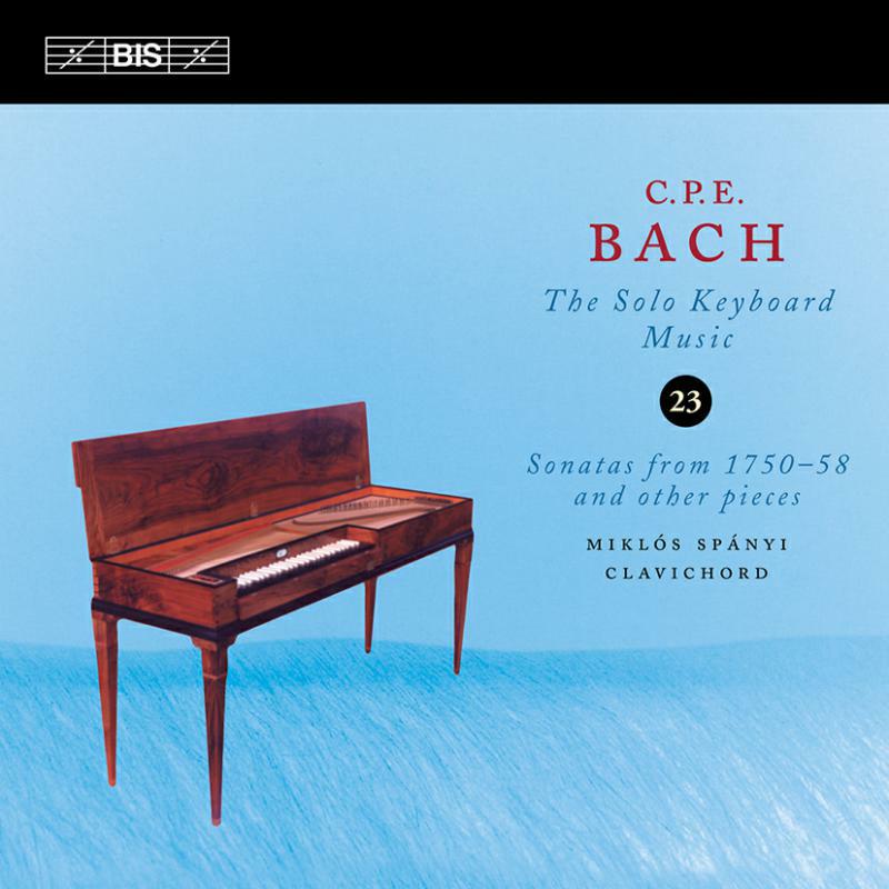 Picture of Miklos Spanyi - C.P. Bach: Solo Keyboard Music Volume 23