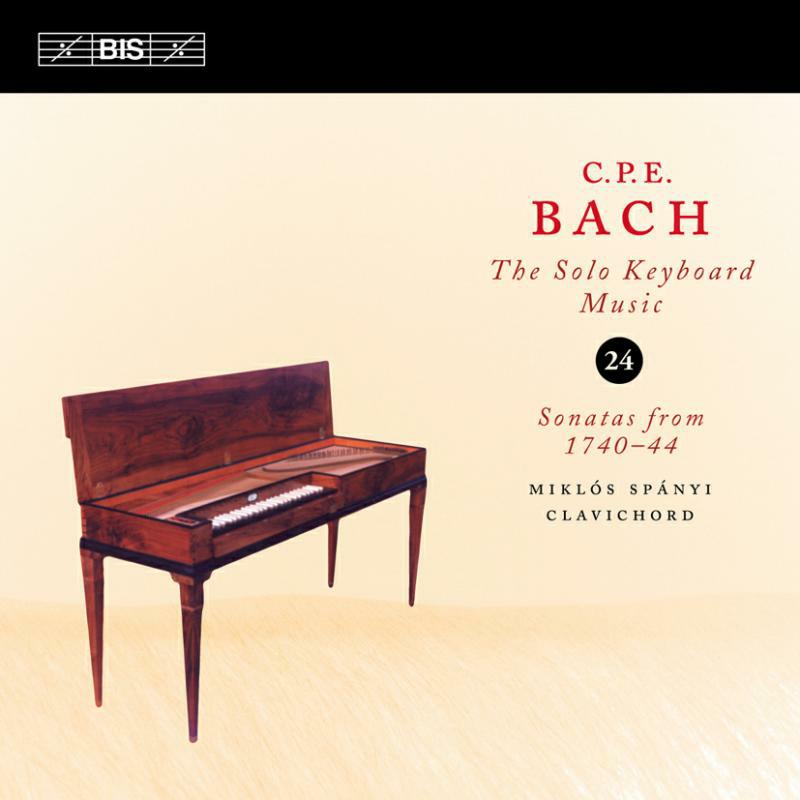 Picture of Miklos Spanyi - C.P.E Bach: Solo Keyboard Music Vol 24