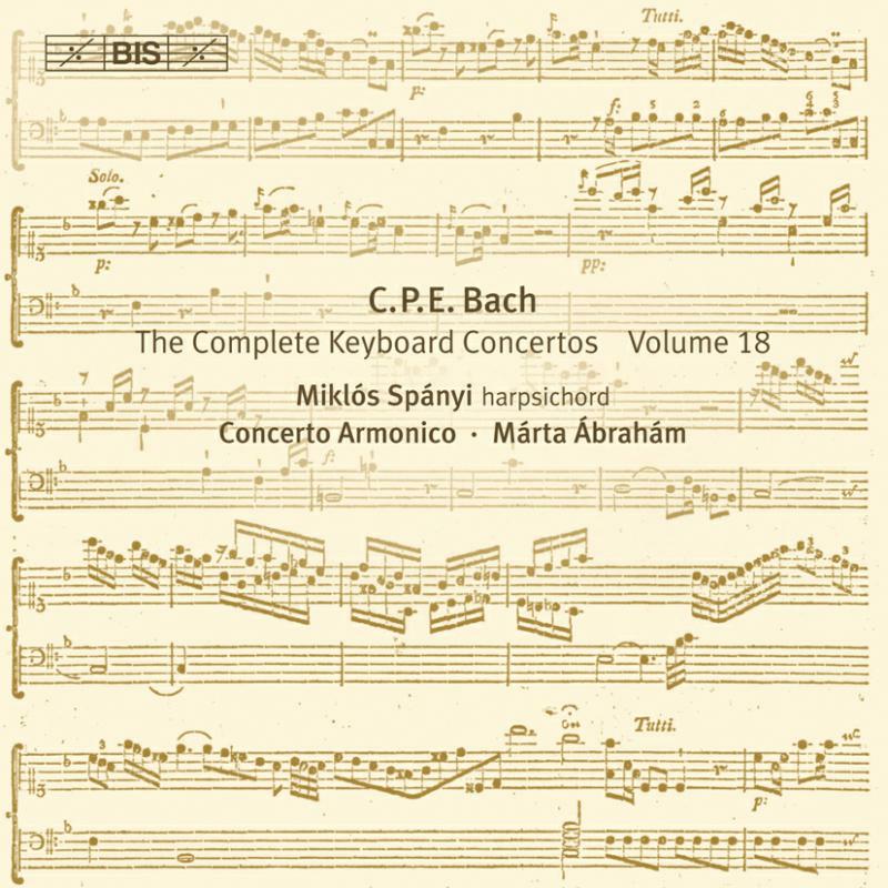 Picture of Spanyi:Concerto Armonico - Bach: Keyboard Concertos Vol 18