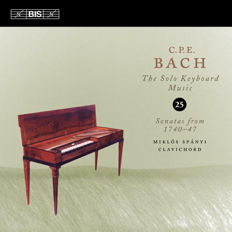 Picture of Miklos Spanyi - Bach: Solo Keyboard Music Vol. 25