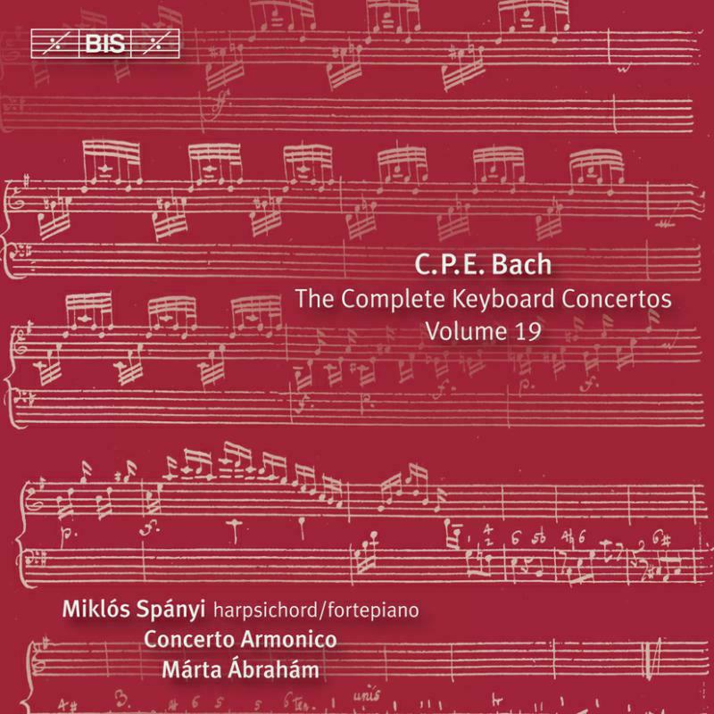 Picture of Miklos Spanyi:Cto Armonico - Bach: Keyboard Concertos Vol. 19