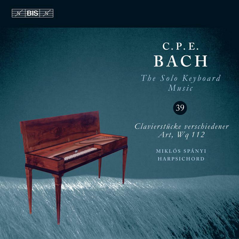Picture of Miklos Spanyi - Carl Philipp Emanuel Bach: The Solo Keyboard Music, Vol. 39