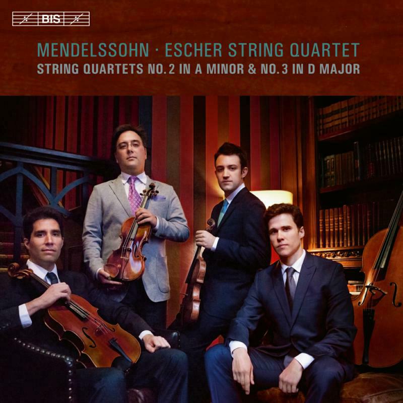 Picture of Escher String Quartet - Mendelssohn:Quartets 2 3