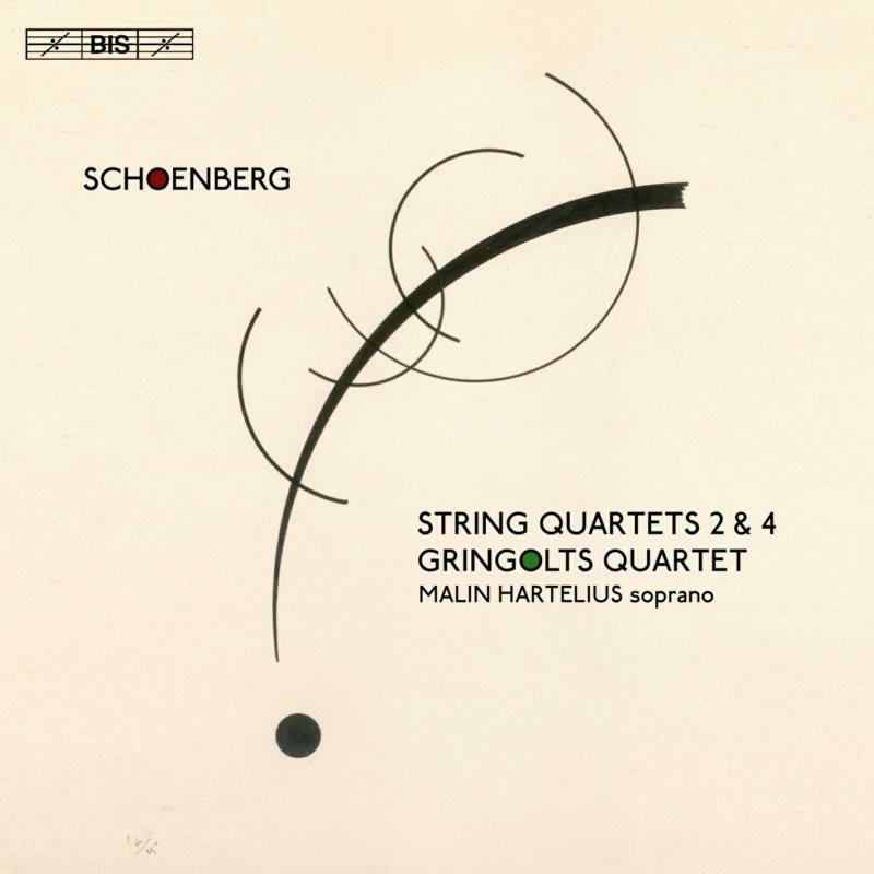 Picture of Gringolts Quartet/Hartelius - Arnold Schoenberg: String Quartets 2 & 4