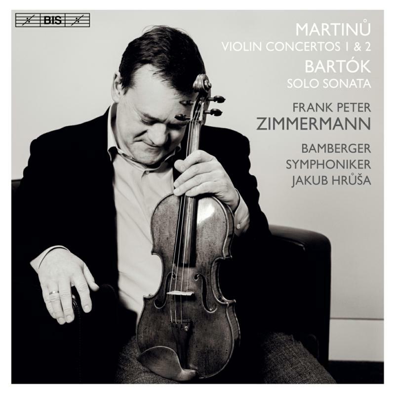 Picture of Zimmermann/Bamberger/Hrusa - Bohuslav Martin?: Violin Concerto No.1, H.?226, Violin Concerto No.2, H.?293, B�la Bart�k: Sonata for Solo Violin, Sz.?1