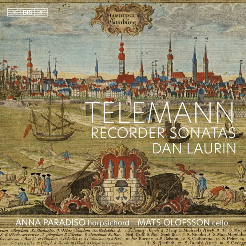Picture of Laurin/Paradiso/Olofsson - Georg Phlipp Telemann: Recorder Sonatas