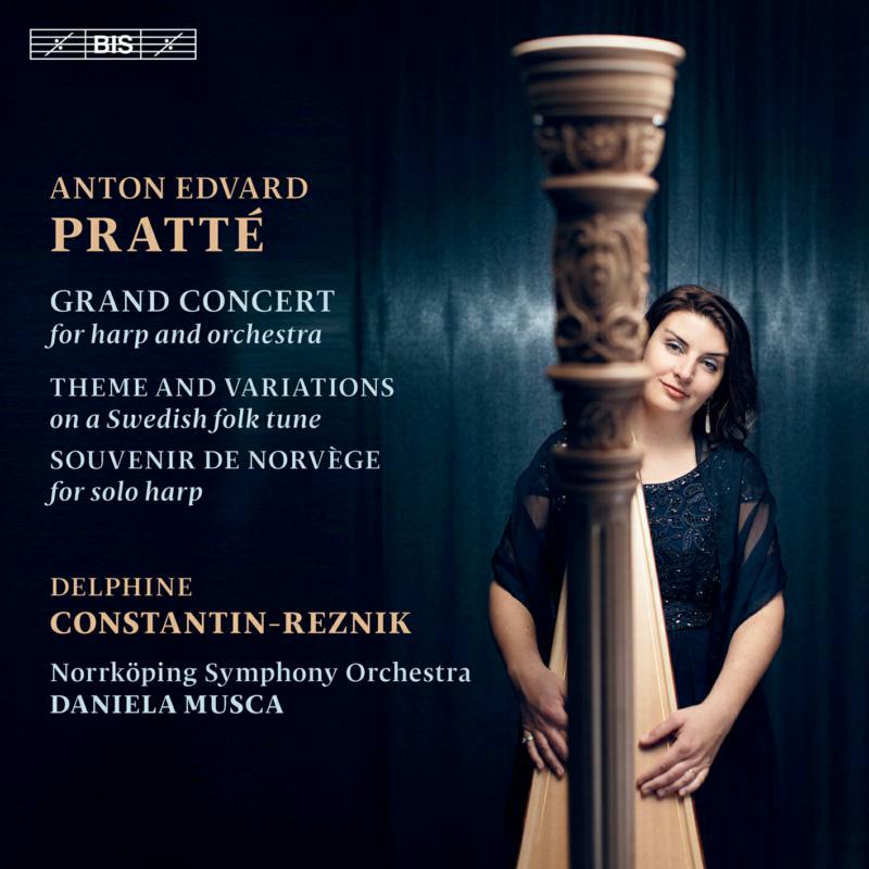 Picture of Reznik/Norrkoping So - Anton Edvard Pratt�: Grand Concert for harp and orchestra, Theme and Variations on a Swedish folk tune, Souvenir de Norv