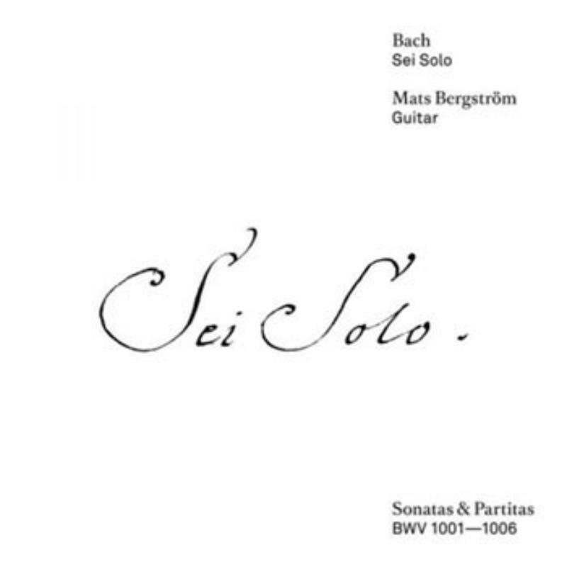 Picture of Js Bach - Sei Solo - Sonatas/Partitas 1-3 Mats Bergstrom guitar (2CD)