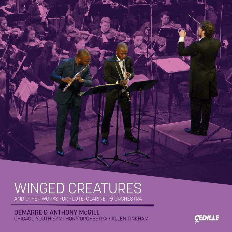 Picture of Mcgill/Chicago Yso/Tinkham - Winged Creatures and other works for flute, clarinet, and orchestra