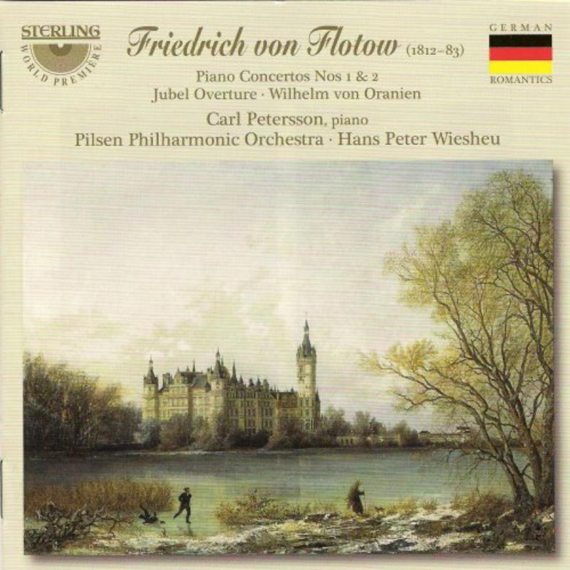 Picture of Pilsen Po/Wiesheu - Friedrich von Flotow: Piano Concertos 1 & 2, Jubel Overture, Wilhelm von Oranien