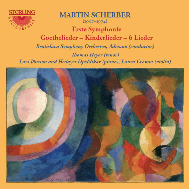 Picture of Adriano/Bratislava Orch - Martin Scherber: Erste Syphonie, Goethlieder, Kinderlieder