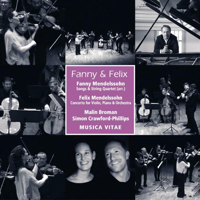 Picture of Musica Vitae/Broman/Crawford - Fanny Mendelssohn: String Quartet Felix Mendelssohn: Double Concerto