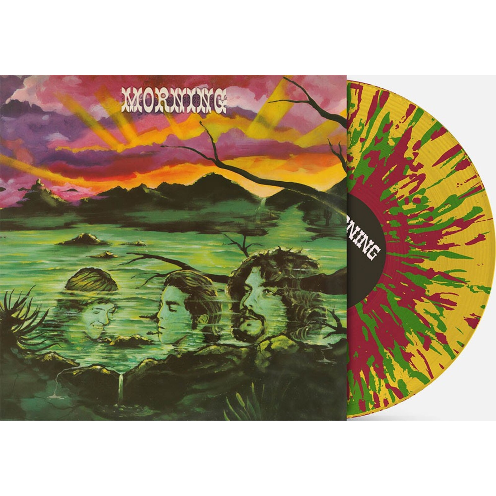 Picture of Morning - Morning (Yellow w/ Red & Green Splatter Vinyl)