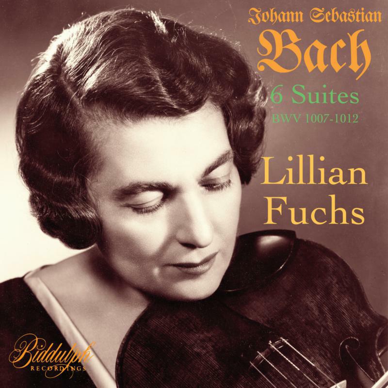 Picture of Lillian Fuchs - Johann Sebastian Bach: 6 Suites (BWV 1007-1012)