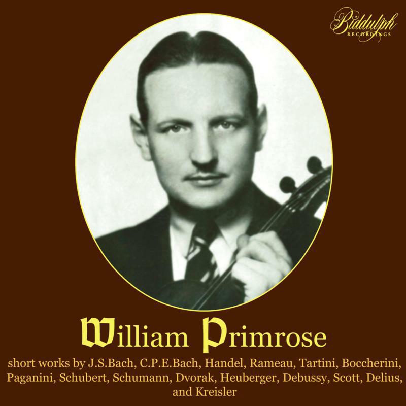 Picture of William Primrose Plays - William Primrose plays Baroque sonatas and encore pieces