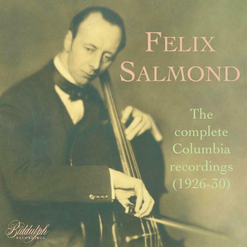 Picture of Salmond/Rumschinsky/Kaufman - Felix Salmond: The complete Columbia recordings (1926-30)
