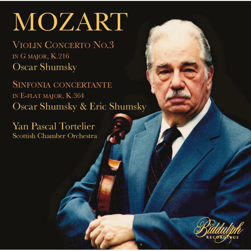 Picture of Oscar Shumsky/Tortelier - Wolfgang Amadeus Mozart: Violin Concerto No. 3; Sinfonia Concertante