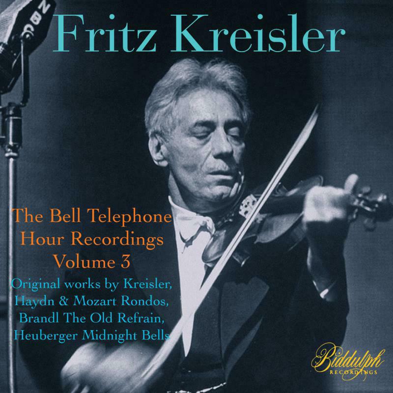 Picture of KREISLER/VOORHEES - KREISLER:TELEPHONE HOUR 3