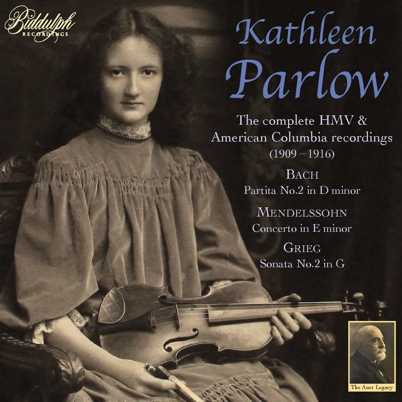 Picture of Kathleen Parlow; Charles Adams Prince; CBC Symphony Orchestra; Sir Ernest MacMillan; Geoffrey Waddington - Kathleen Parlow: The Complete HMV & Columbia Recordings