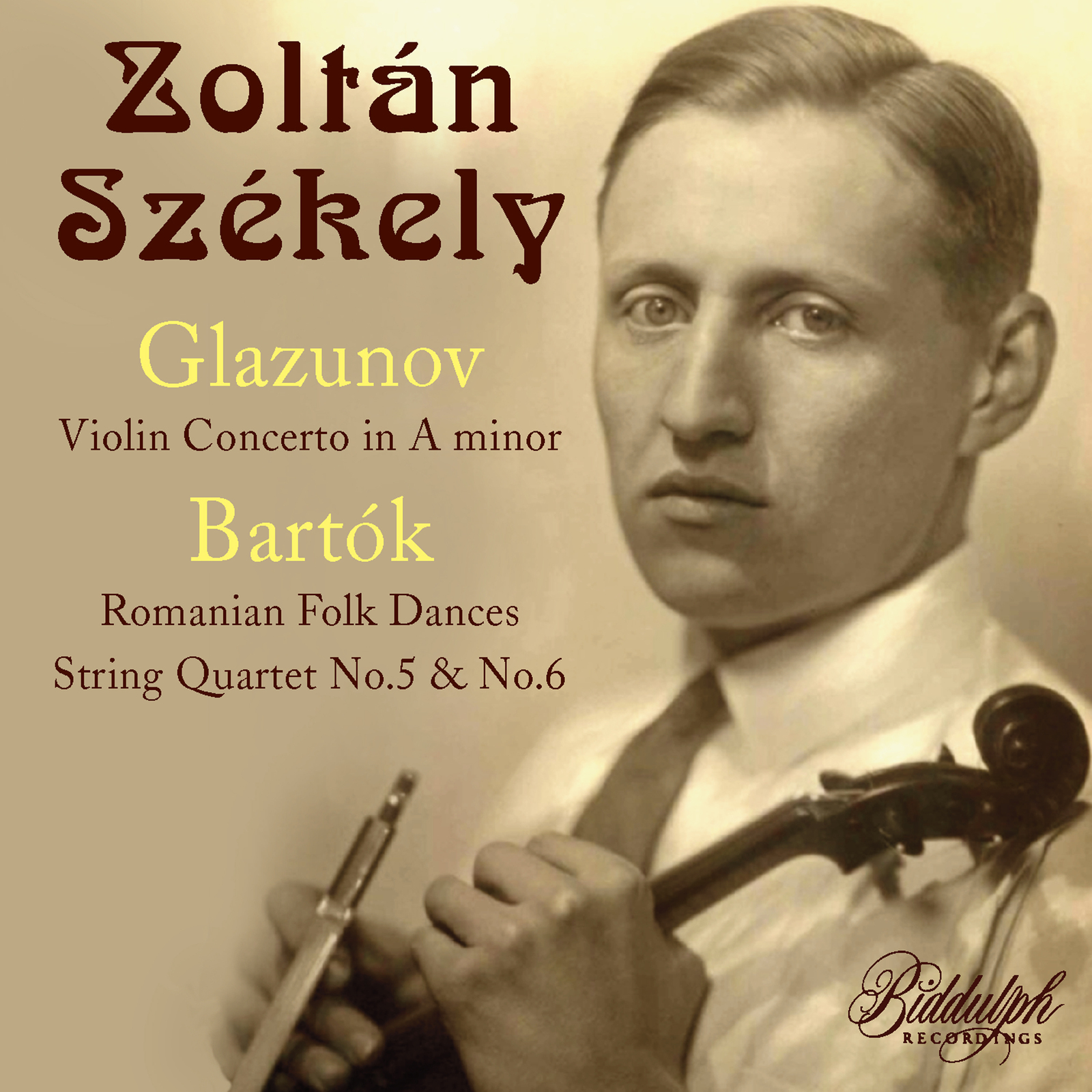 Picture of Zoltan Szekely; Hungarian String Quartet; Hague Residentie Orchestra; Geza Frid; Willem van Otterloo - Zoltan Szekely & the Hungarian String Quartet