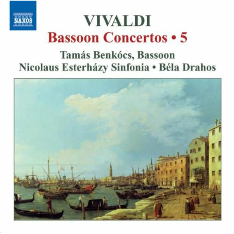 Picture of Benkocs:N E Sinfonia:Drahos - VIVALDI: BASSOON CONCERTOS VOL. 5