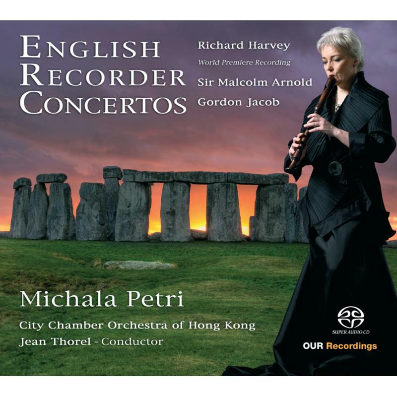 Picture of Michala Petri:Thorel - English Recorder Concertos
