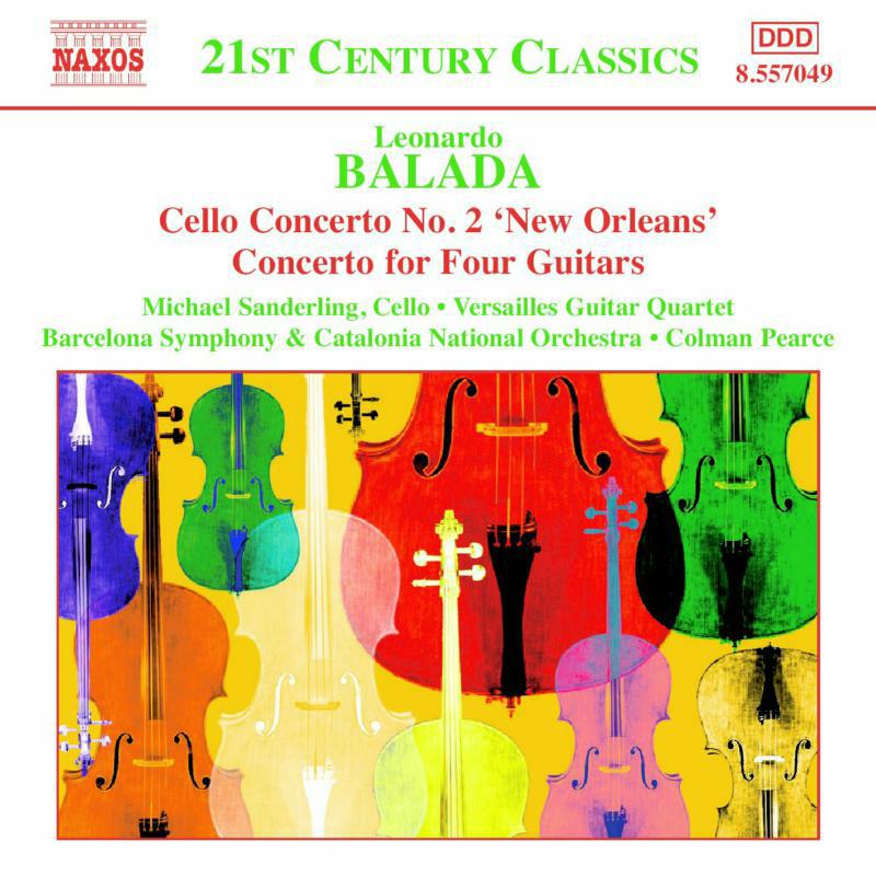 Picture of Barca So Cat No - BALADA: Cello Concerto No. 2 / Concerto for Four Guitars / Celebracio