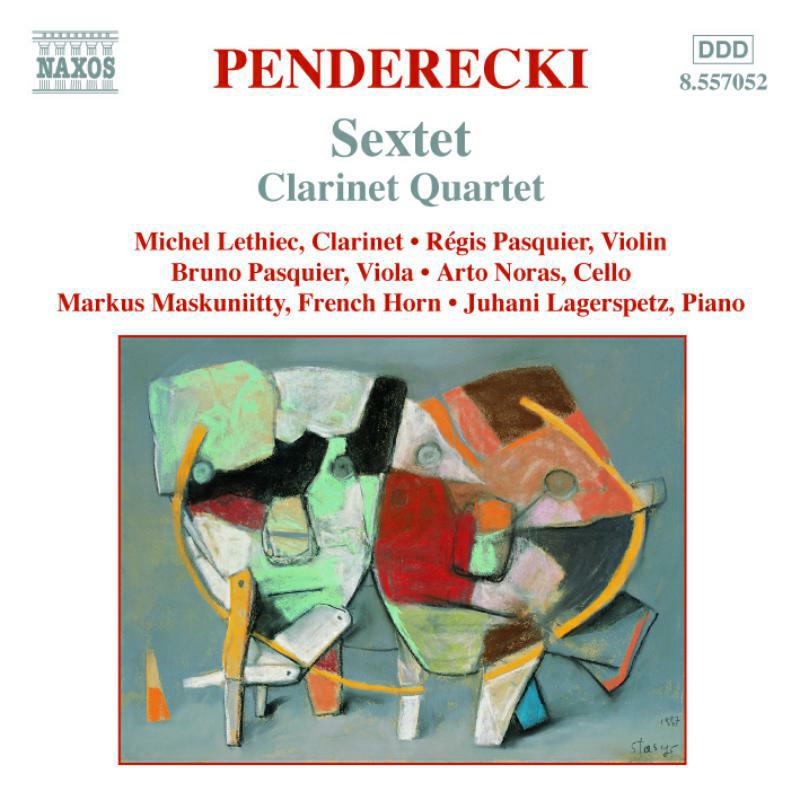 Picture of Various - PENDERECKI: Sextet / Clarinet Quartet / Cello Divertimento