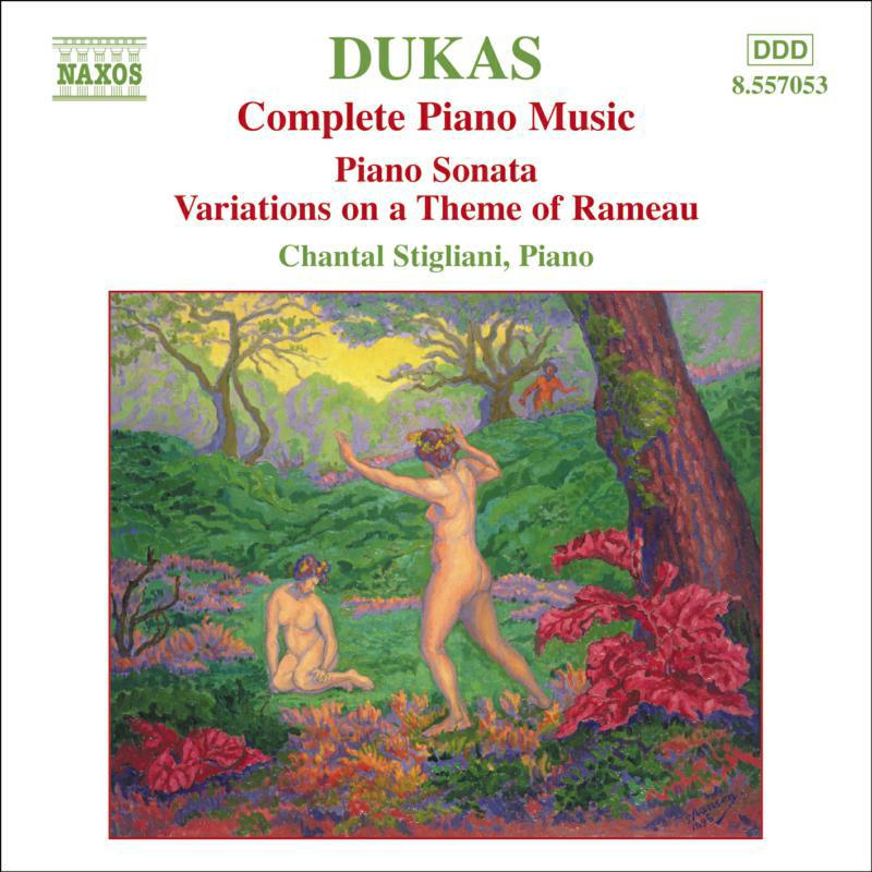 Picture of Stigliani - DUKAS: Piano Sonata / Variations on a Theme of Rameau