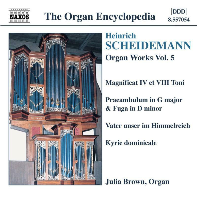 Picture of Julia Brown - SCHEIDEMANN: Organ Works, Vol. 5