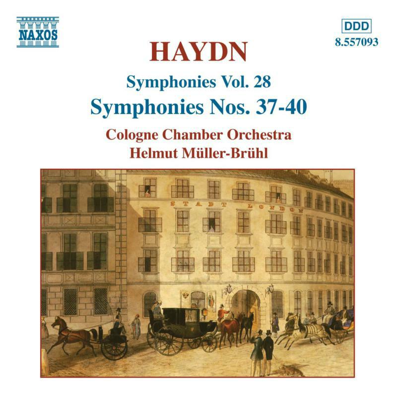 Picture of Cologne Co:Muller-Bruhl - HAYDN: Symphonies Nos. 37-40
