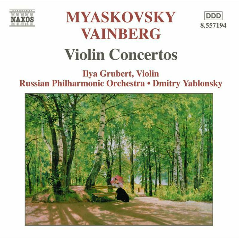Picture of Grubert:Russian Po:Yablonsky - MIASKOVSKY: Violin Concerto in D Minor / VAINBERG: Violin Concerto in G Minor