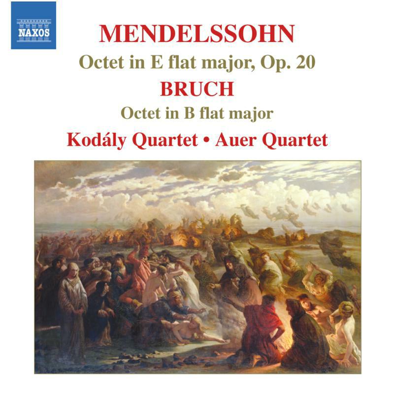 Picture of Kodaly And Auer Quartets - MENDELSSOHN / BRUCH: String Octets