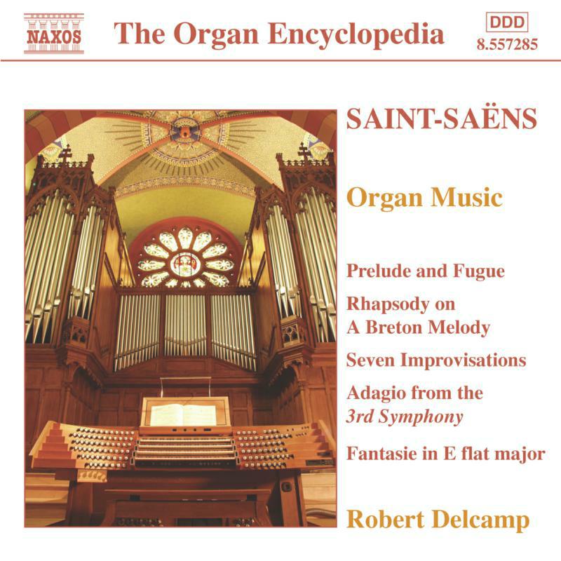 Picture of Robert Delcamp - SAINT-SAENS: Organ Music