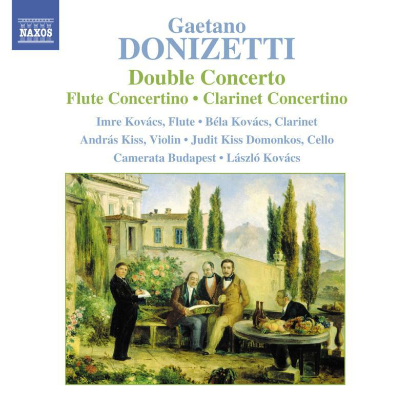 Picture of Camerata Budapest:Kovacs - DONIZETTI: Double Concerto / Flute Concertino / Clarinet Concertino