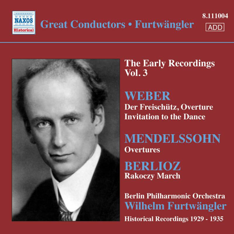 Picture of Berlin Phil:Furtwangler - Furtwangler: Early Recordings 3