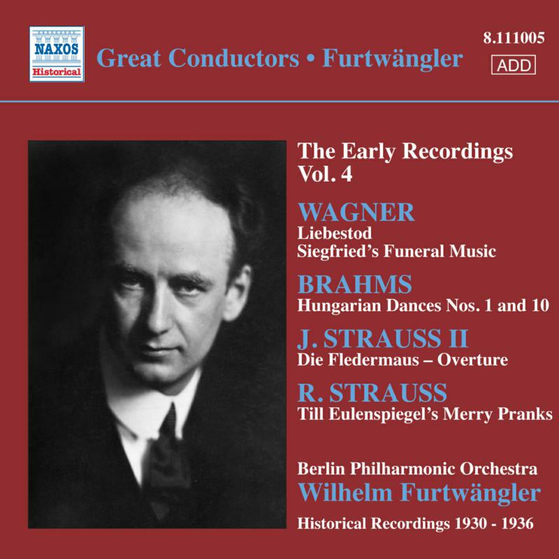 Picture of Berlin Po:Furtwangler - Furtwangler: Early Recordings 4