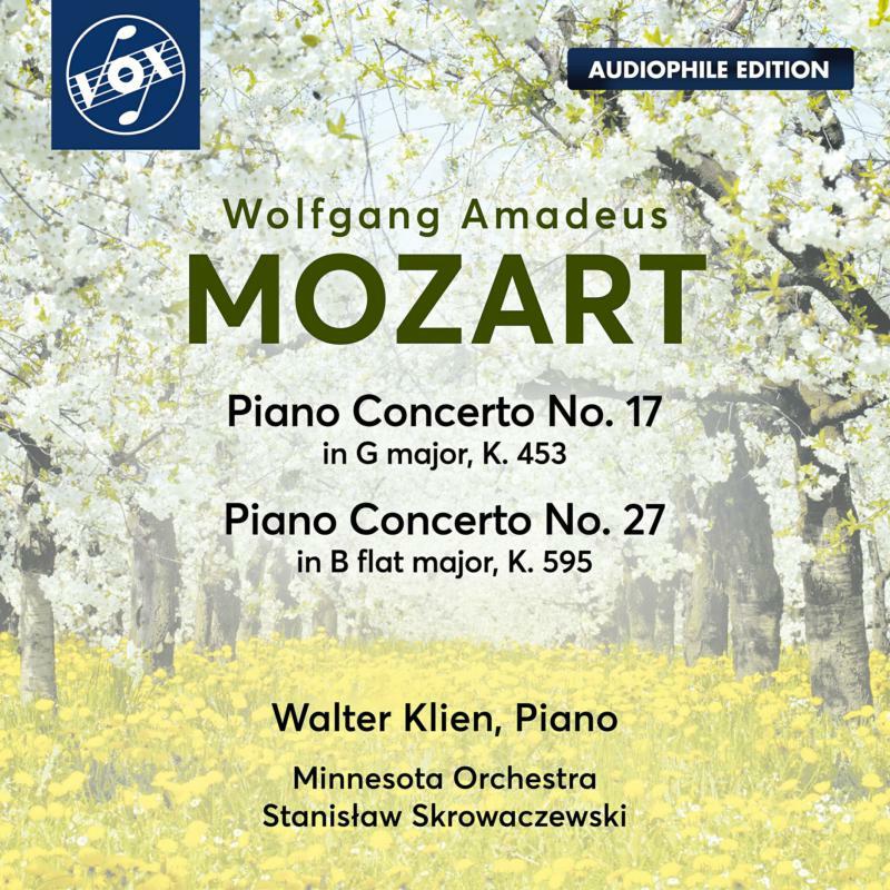 Picture of KLIEN/MINNESOTA ORCHESTRA - MOZART:PIANO CONCERTOS NOS. 17 & 27