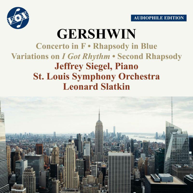 Picture of St. Louis Symphony Orchestra; Jeffrey Siegel; Susan Slaughter; Leonard Slatkin - George Gershwin: Works for Piano and Orchestra