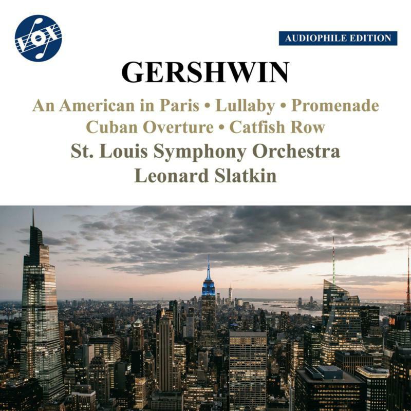 Picture of St. Louis Symphony Orchestra; John Korman; Yuan Tung; George Silfies; Barbara Liberman; David Mortland; Leonard Slatkin - George Gershwin: Orchestral Works
