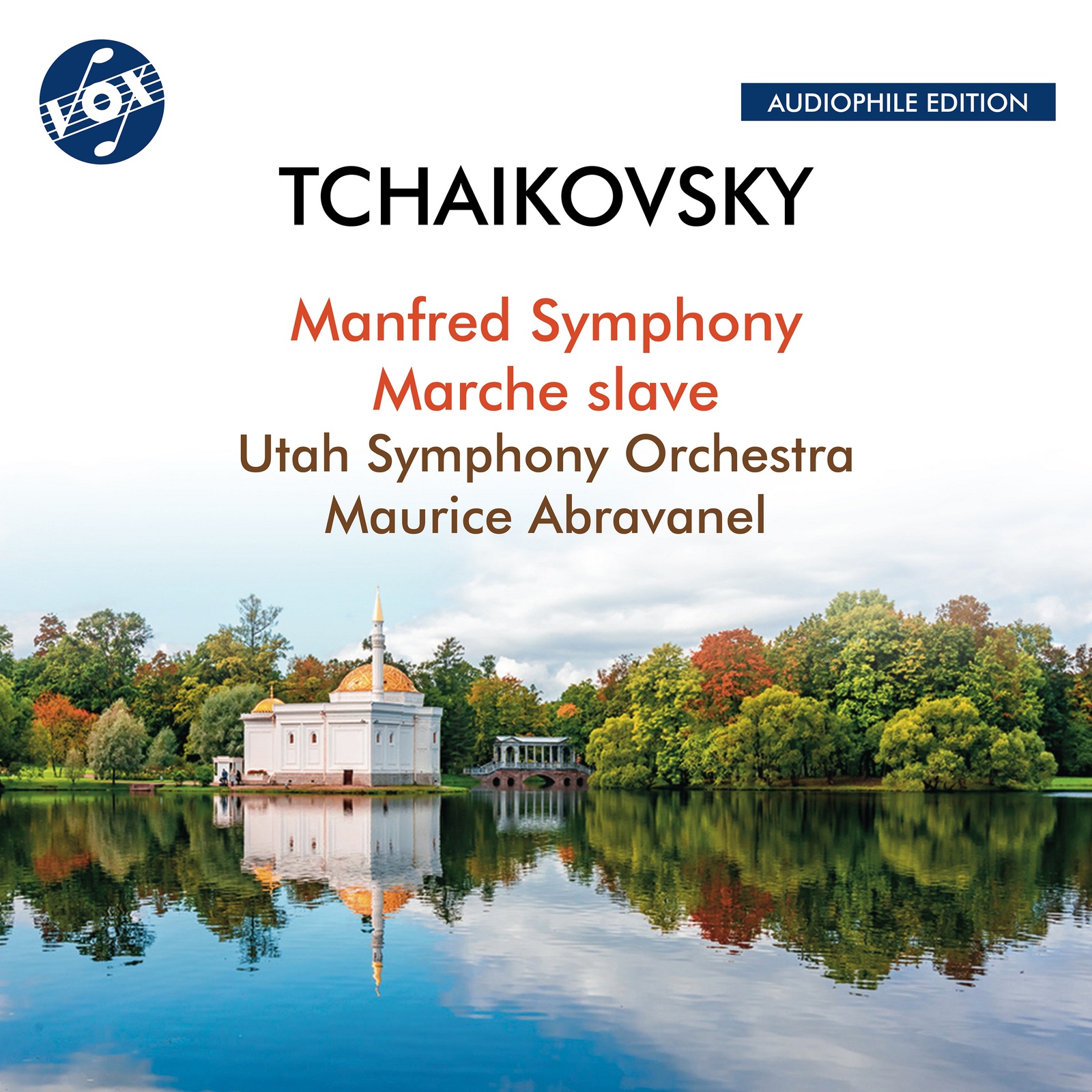 Picture of Utah Symphony Orchestra; Maurice Abravanel - Pyotr Il'yich Tchaikovsky: Manfred Symphony & Marche Slave