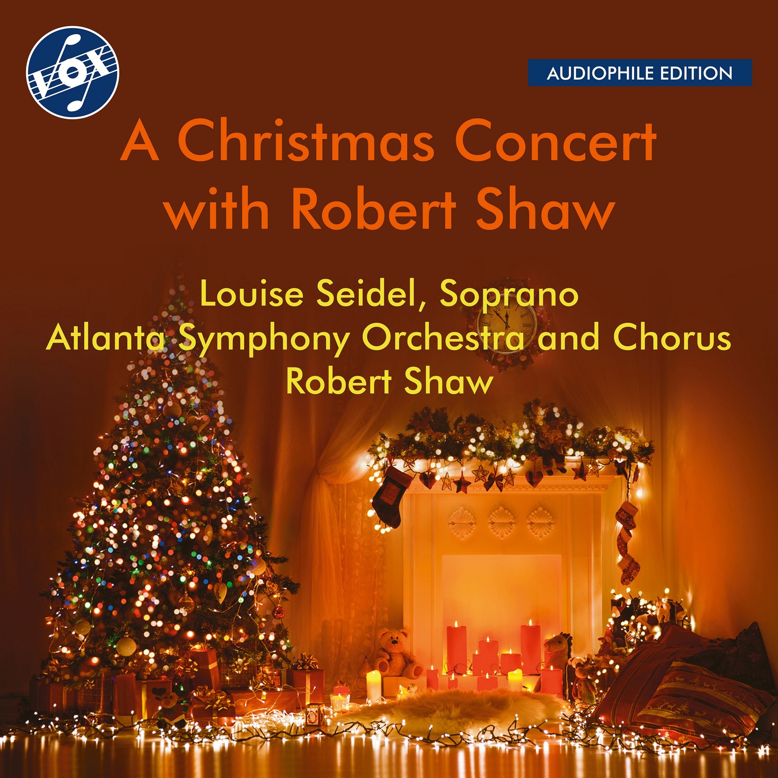 Picture of Atlanta Symphony Chorus; Atlanta Symphony Orchestra; Louise Seidel; Robert Shaw - A Christmas Concert with Robert Shaw