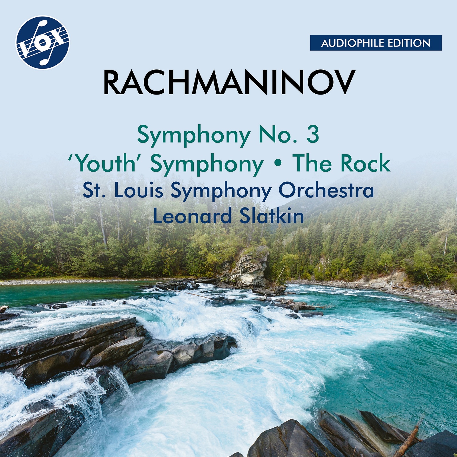 Picture of St. Louis Symphony Orchestra; Leonard Slatkin - Sergey Rachmaninov: Symphony No. 3, 'Youth' Symphony & The Rock