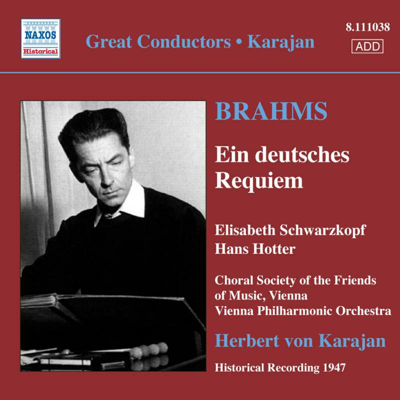 Picture of Schwarzkopf:Vienna Po:Karajan - BRAHMS: Deutsches Requiem