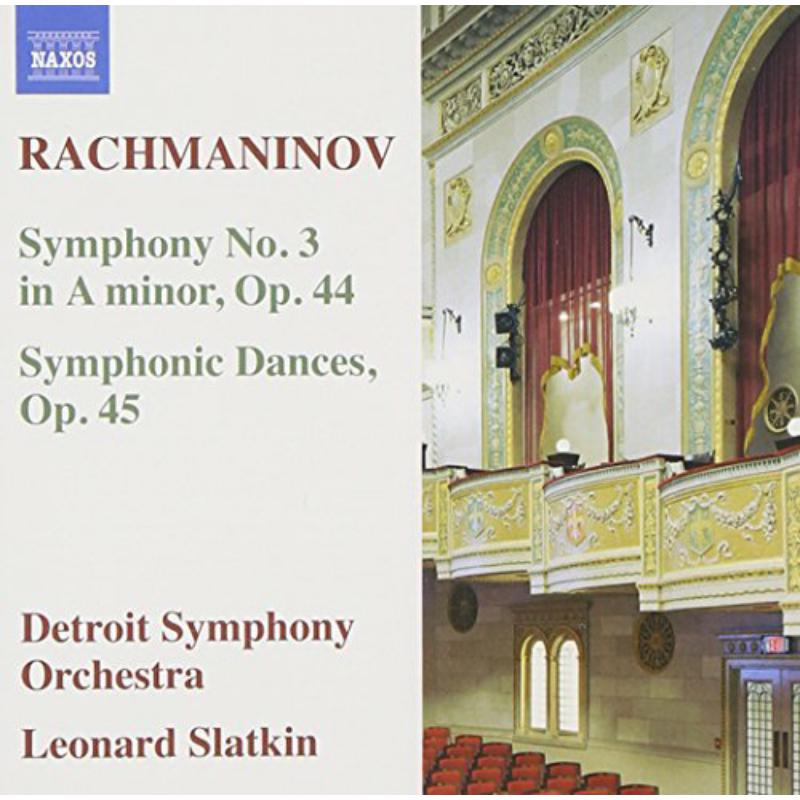 Picture of Detroit So:Slatkin - Rachmaninov: Symphony No 3