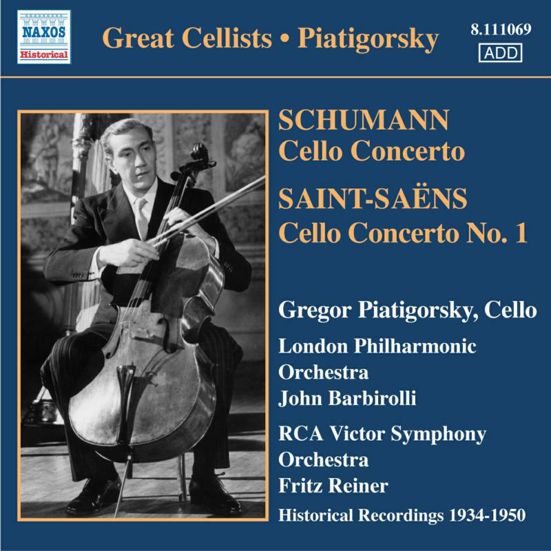 Picture of Piatigorsky:Barbirolli - PIATIGORSKY, Gregor: Concertos and Encores
