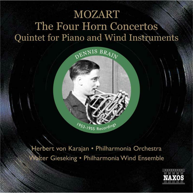Picture of Brain:Philarmonia:Karajan - MOZART: 4 Horn Concertos / Piano and Wind Quintet