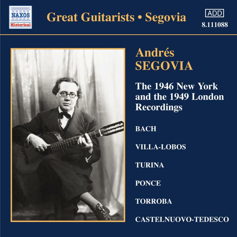 Picture of Various - SEGOVIA, Andres: The 1946 New York and the 1949 London Recordings