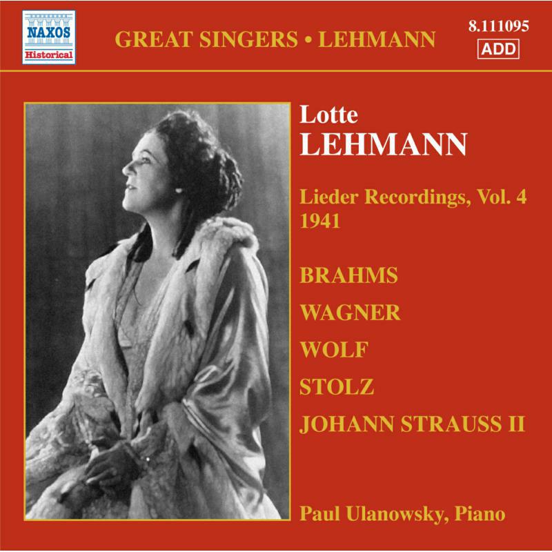 Picture of Lehmann:Ulanowsky - Lotte Lehmann: Vol. 3